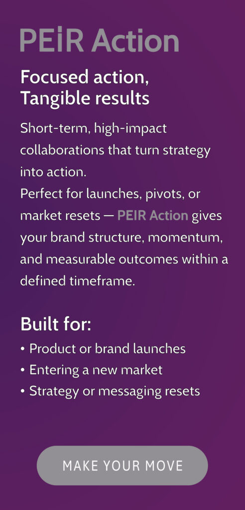 PEiR Action marketing execution and growth solution